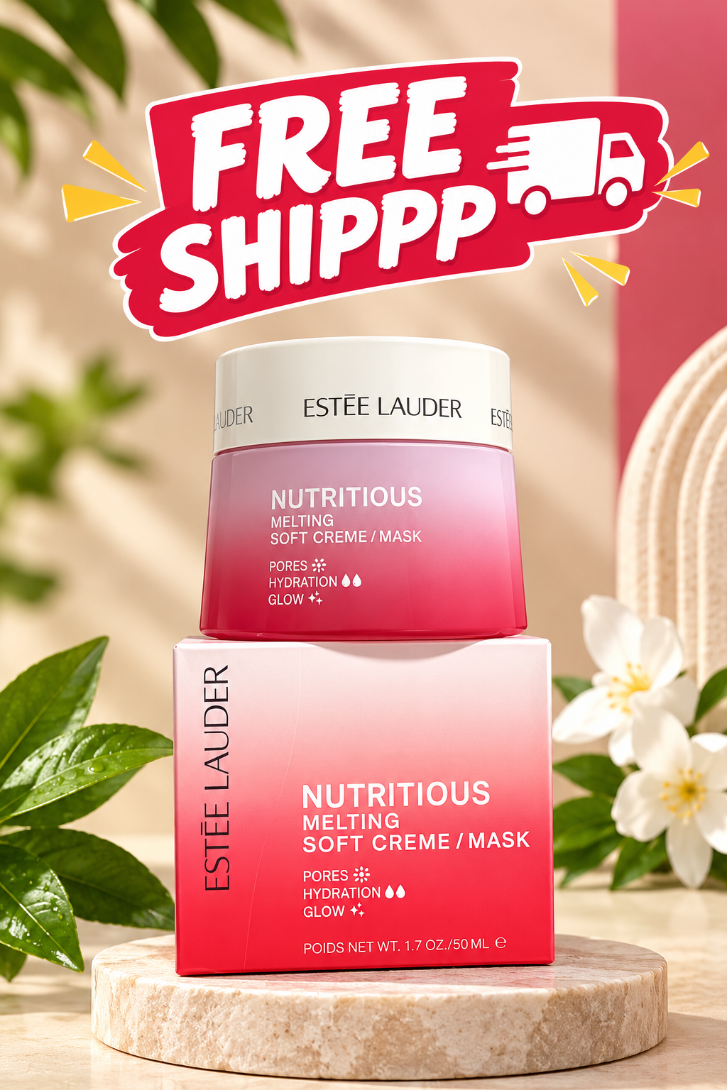Estée Lauder Nutritious Melting Soft Creme Mask Moisturizer 50ml