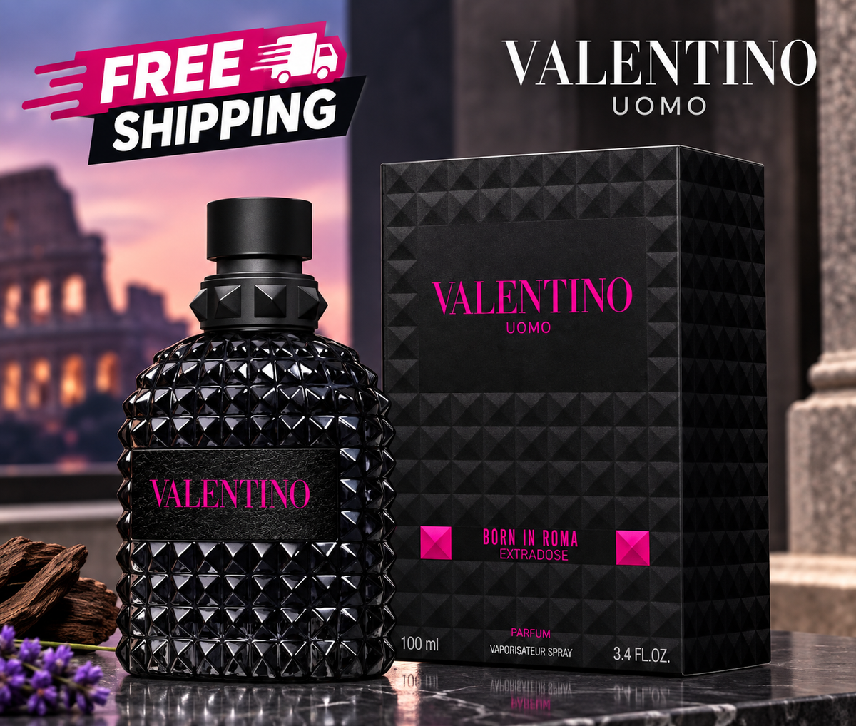 Valentino Born In Roma Uomo Extradose Eau de Parfum 100ml